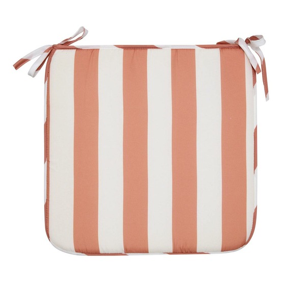 Galette de chaise poolside 39x39cm orange