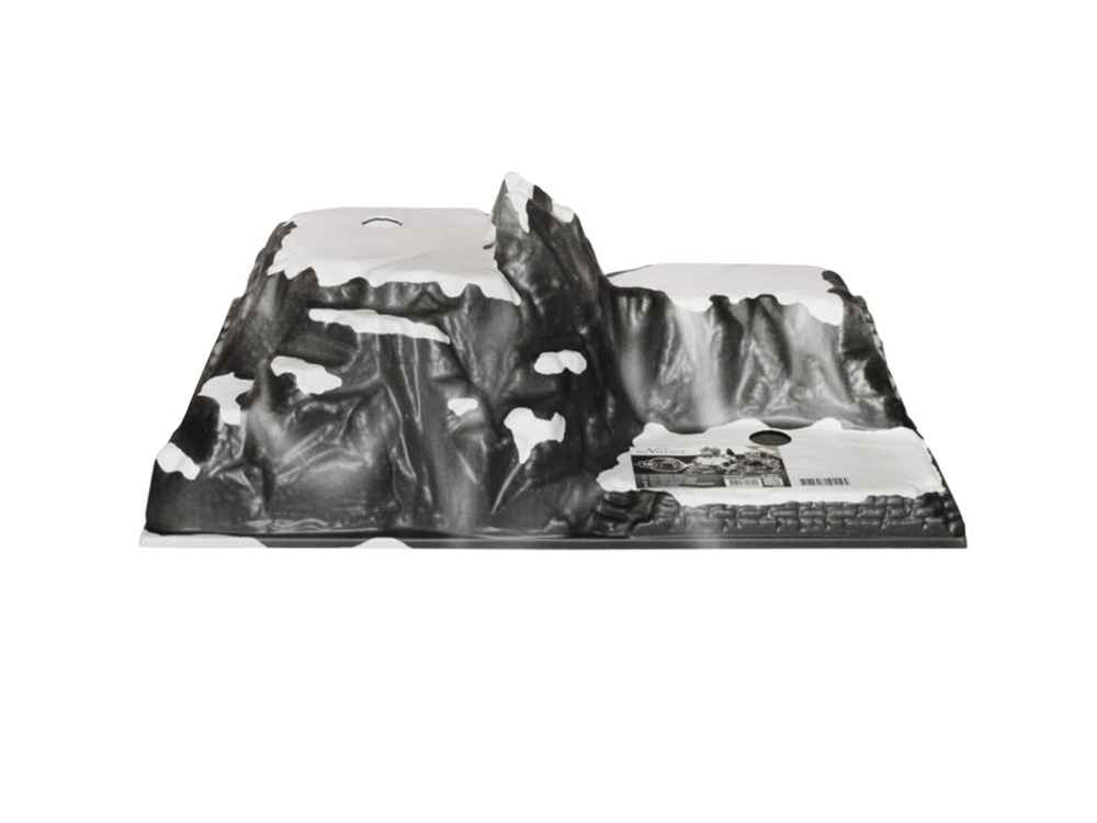 Base village de noël avec tunnel - 80 x 40 cm