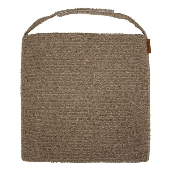 Galette de chaise solfia 40x40cm café