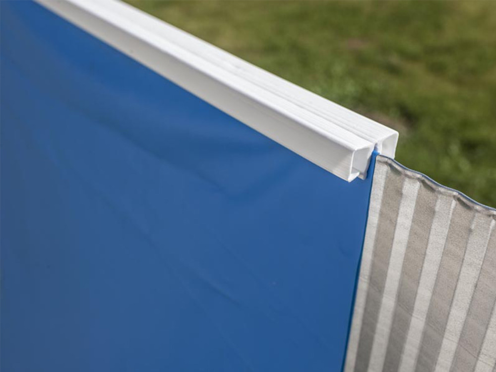 Liner seul bleu pour piscine acier en huit 5,00 x 3,40 x 1,22 m