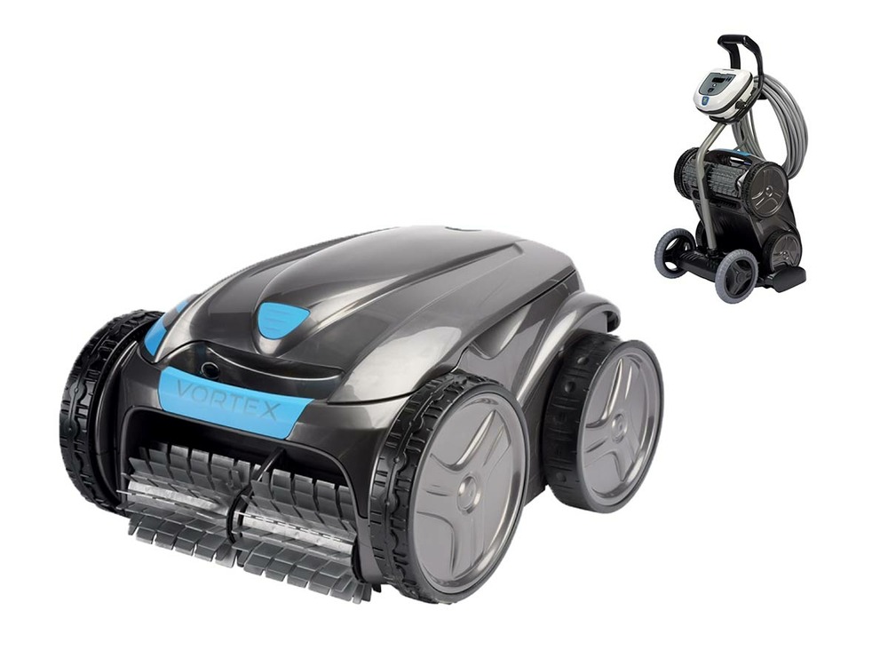 Robot de piscine électrique vortex 2wd ov 3480 + chariot