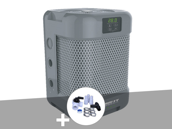 Pompe à chaleur 5,50 kw q-line 5 + kit by-pass ø 32/38 mm