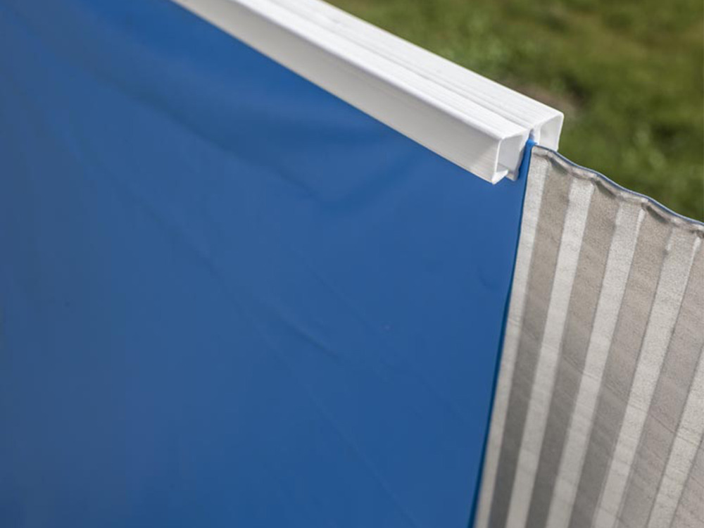 Liner seul bleu pour piscine acier ronde 4,80 x 1,22 m