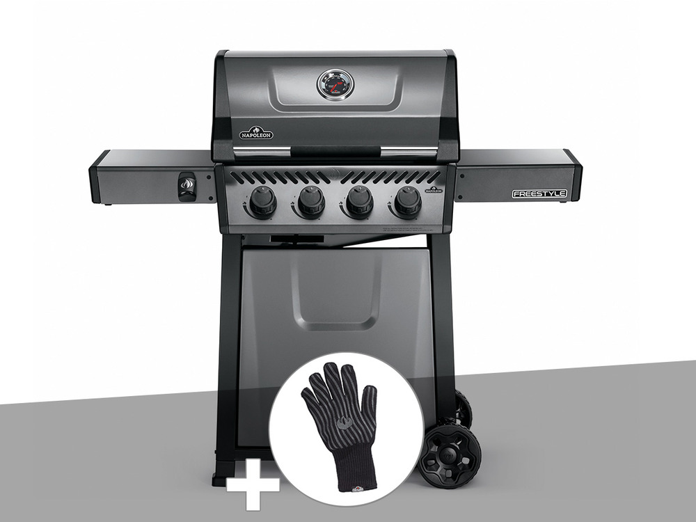Barbecue à gaz freestyle f425 + gant
