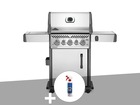 Barbecue à gaz  rogue se 425 inox 3 brûleurs + nettoyant grill 3 en 1