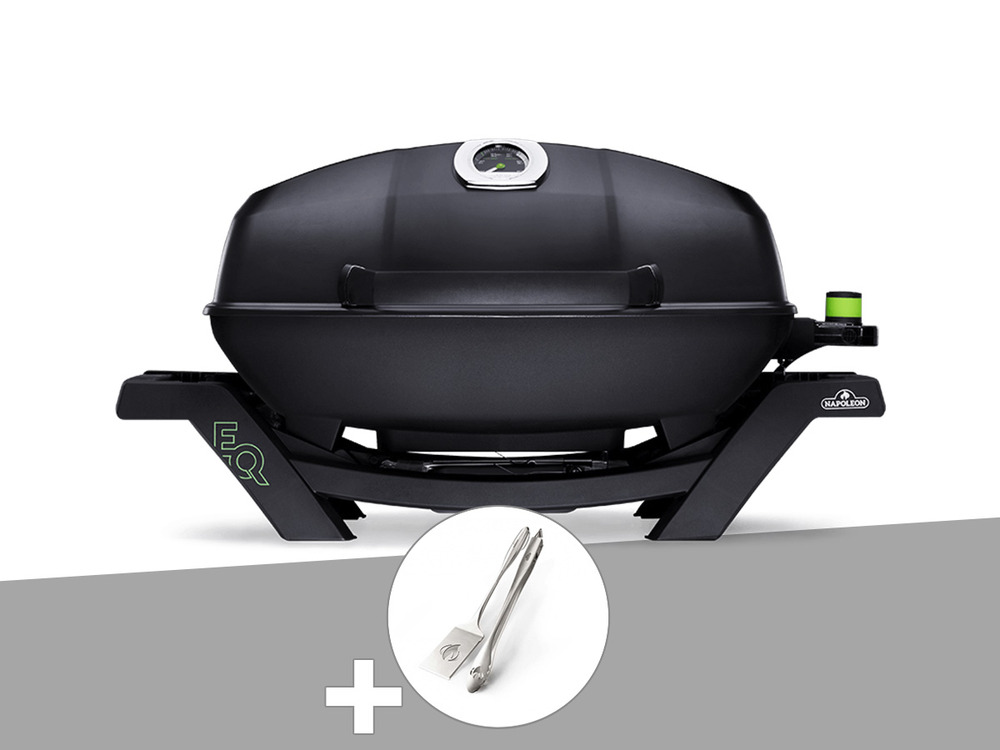Barbecue électrique travel q pro285e + ensemble 2 ustensiles