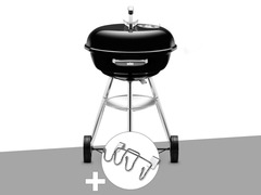 Barbecue  compact kettle 47 cm + support accessoires