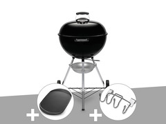 Barbecue à charbon  original kettle 57 cm + plancha + support accessoires