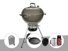Barbecue Master-Touch GBS C-5750 Smoke gris avec housse, plancha et kit allumage