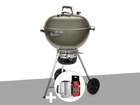 Barbecue à charbon  master-touch gbs c-5750 57 cm smoke grey avec kit d'allumage