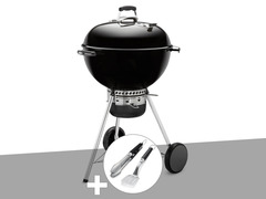 Barbecue  master-touch gbs 57 cm noir + kit ustensile