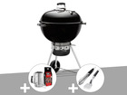Barbecue  master-touch gbs 57 cm noir + kit cheminée + kit ustensile