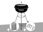 Barbecue  compact kettle 47 cm + housse + support accessoires