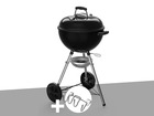 Barbecue à charbon  original kettle e-4710 47 cm + support accessoires