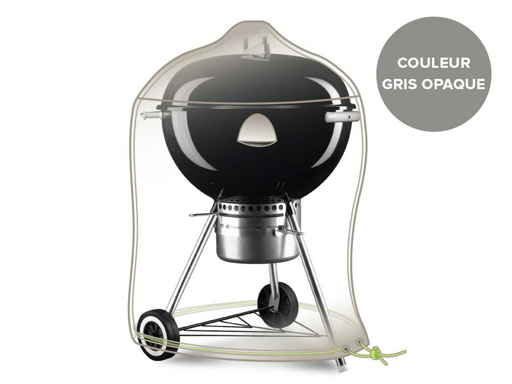 Housse pour barbecue rond kettle cover line - ø 70 x 80 cm