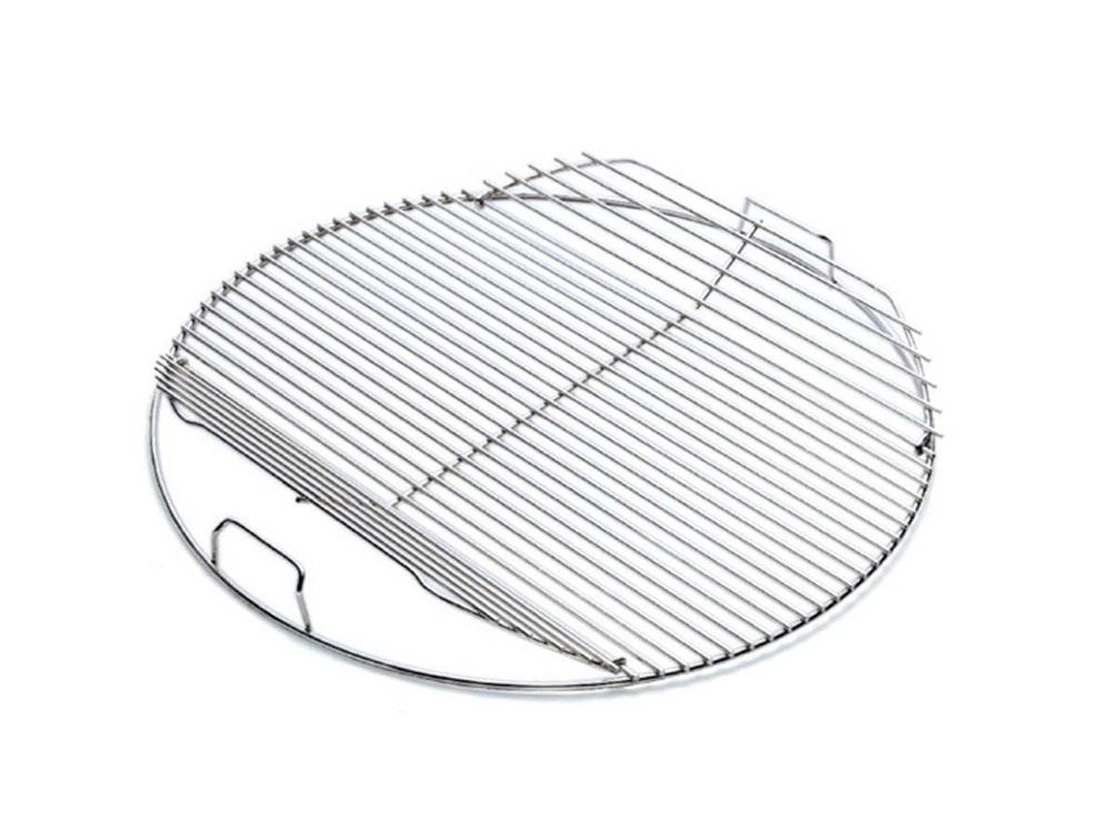 Grille De Barbecue De Remplacement Ronde En Inox : Diamètre 44,5 cm - Le  Poisson Qui Jardine