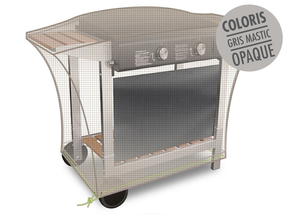 Housse pour chariot plancha cover one - 110 x 60 x 60 cm