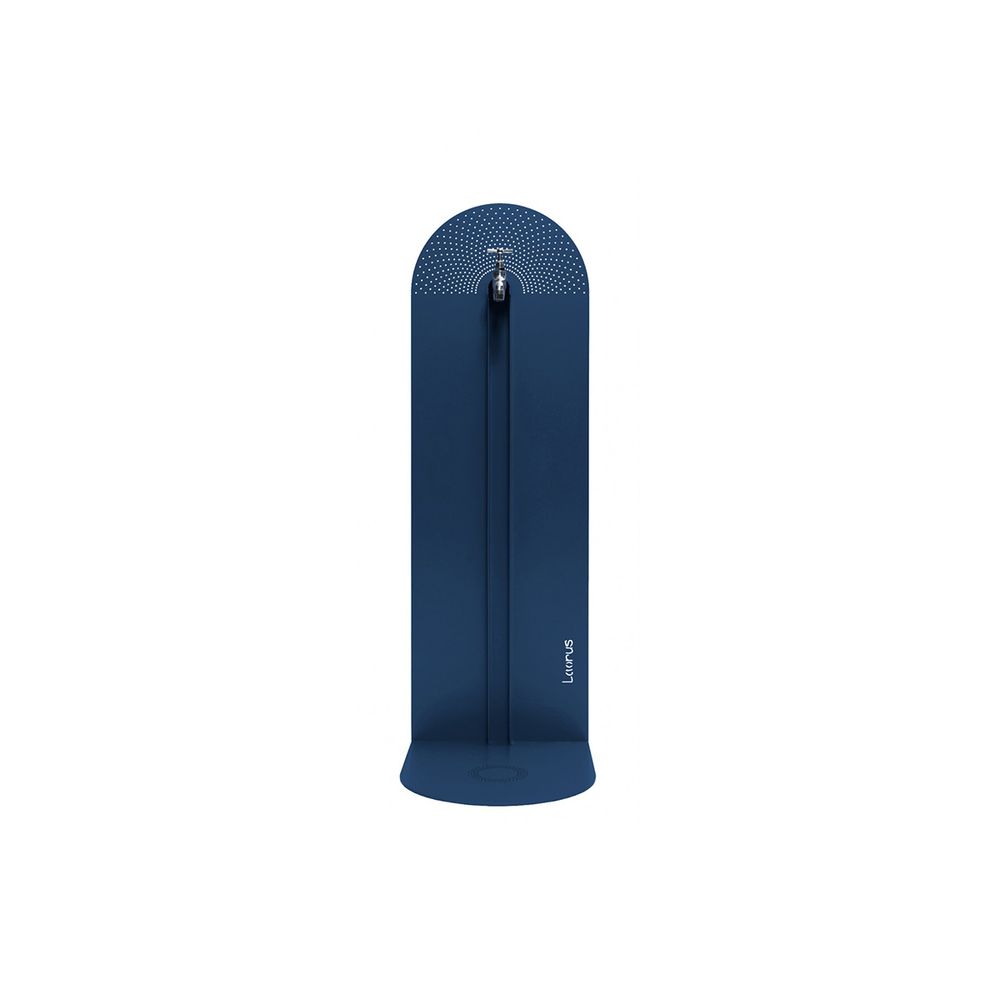 Fontaine de jardin design bleu marine - hauteur 1 m | Truffaut