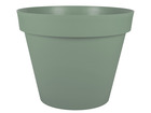 Pot de fleurs rond en plastique  toscane vert laurier - ø 60 cm