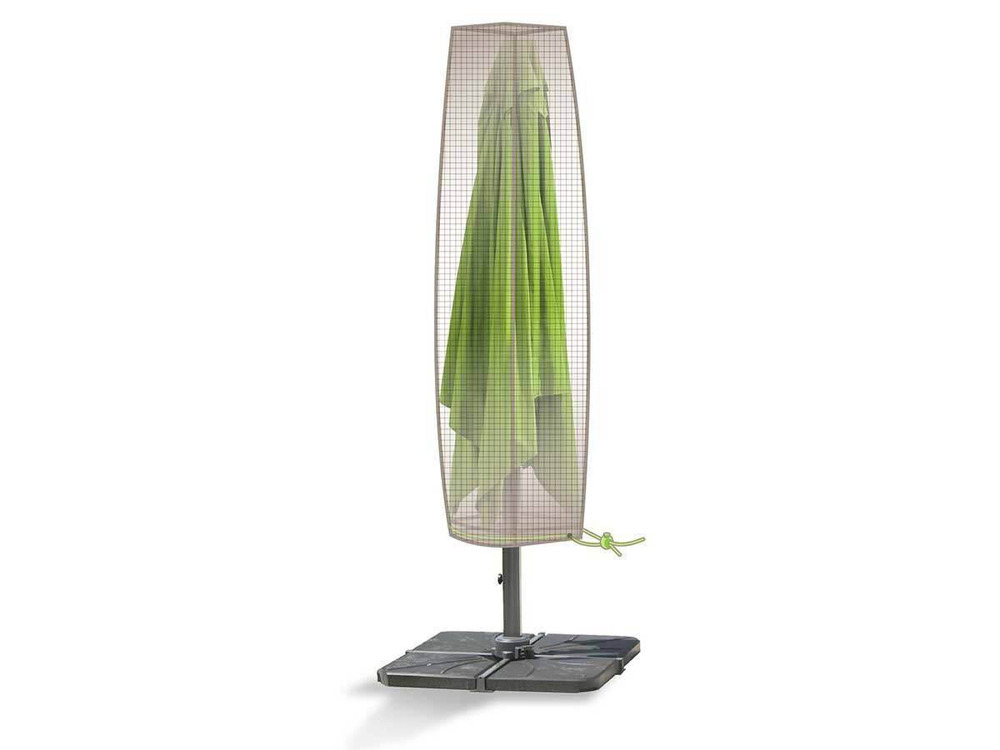 Housse de protection cover one pour parasol droit jusqu'à ø 4 m - ø 25 x 200 cm