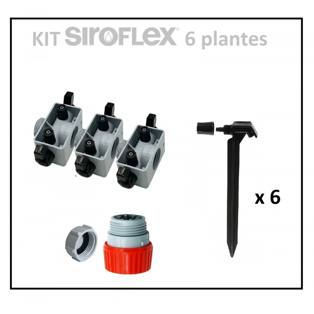 Kit irrigation 6 plantes