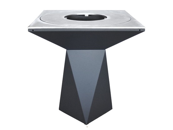 Brasero g1 graphite plaque acier carbone - artiss