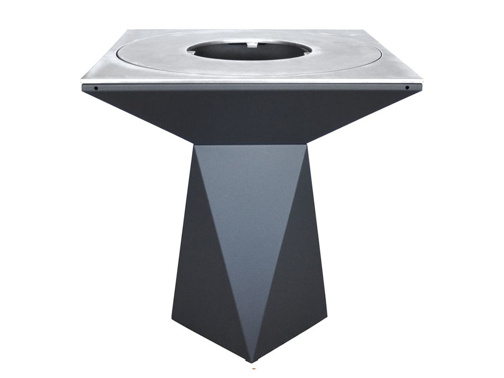 Brasero g1 graphite plaque de cuisson acier inoxydable alimentaire - artiss