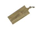 Planche à découper en bois avec corde 77 x 29 cm