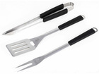 Set de 3 accessoires manches soft touch (pince, spatule et fourchette)