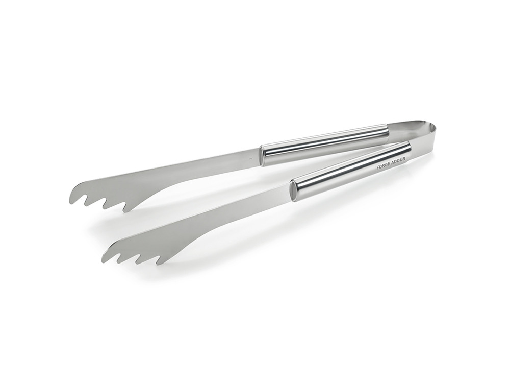 Pince inox courte pour plancha