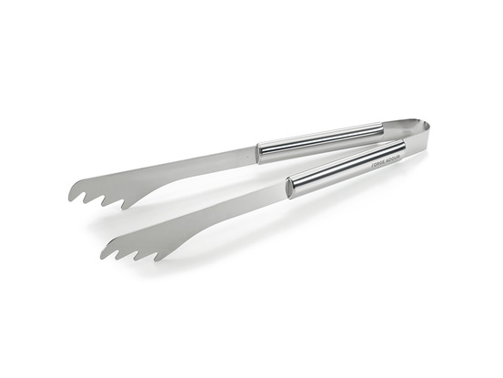 Pince inox courte pour plancha
