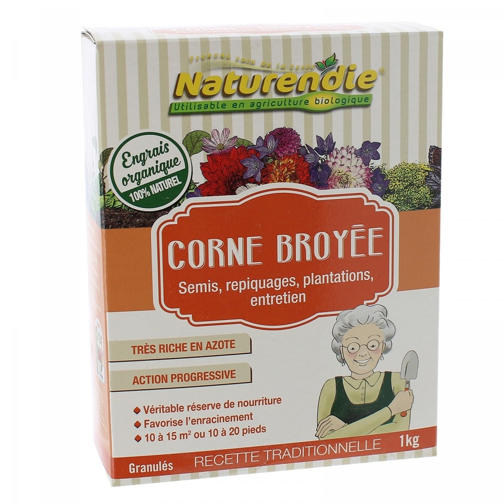 Corne broyee en poudre 1 kilo