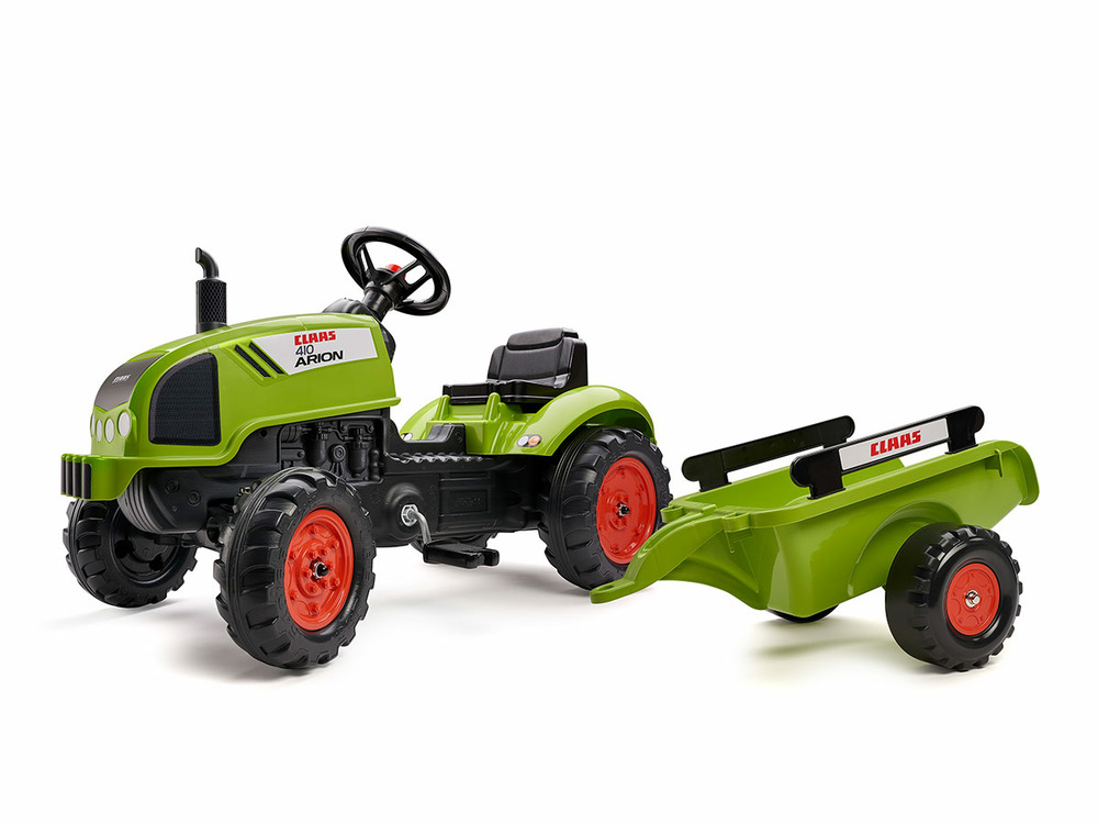 Tracteur enfant claas arion 410 avec remorque 2 à 5 ans