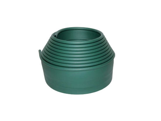 Bordure de jardin vert en polyéthylène smart - h.10 cm x l.6 m