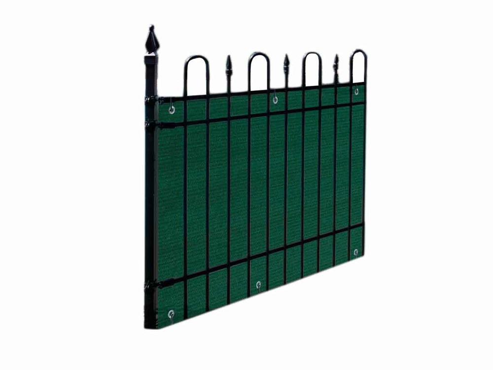 Brise vue pour balcon 500 x h.90 cm vert forêt