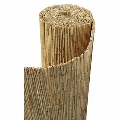 Canisse paillon de bambou non pelé 5m (longueur) x 1m (hauteur)