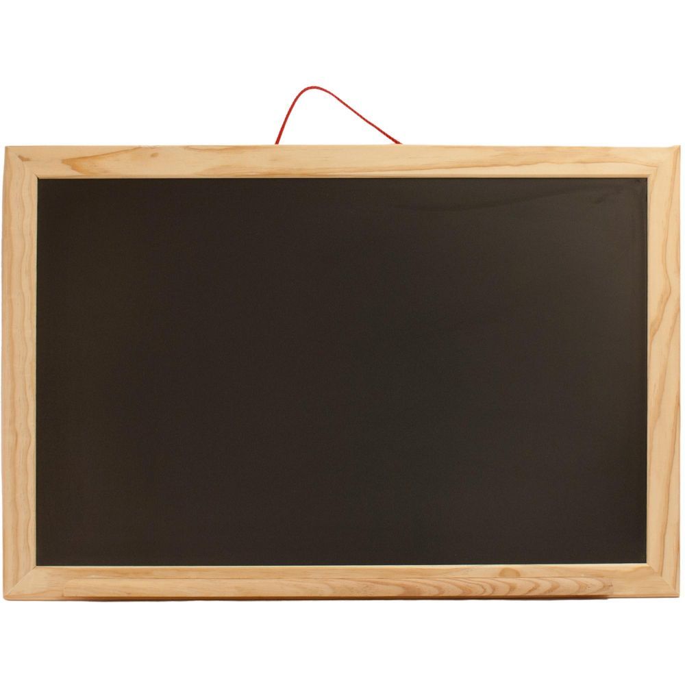 Teorema 40189 Tableau En Bois Avec Poulet Et Craies - Idéal Pour Dessiner Et Compter