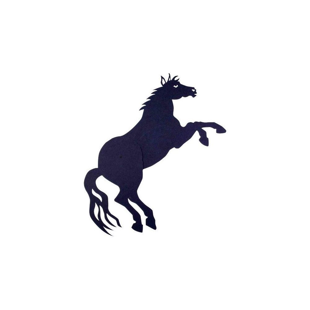 Écharpe Grande Extra Douce Cheval Silhouette - Noir, Gris Ou Chocolat