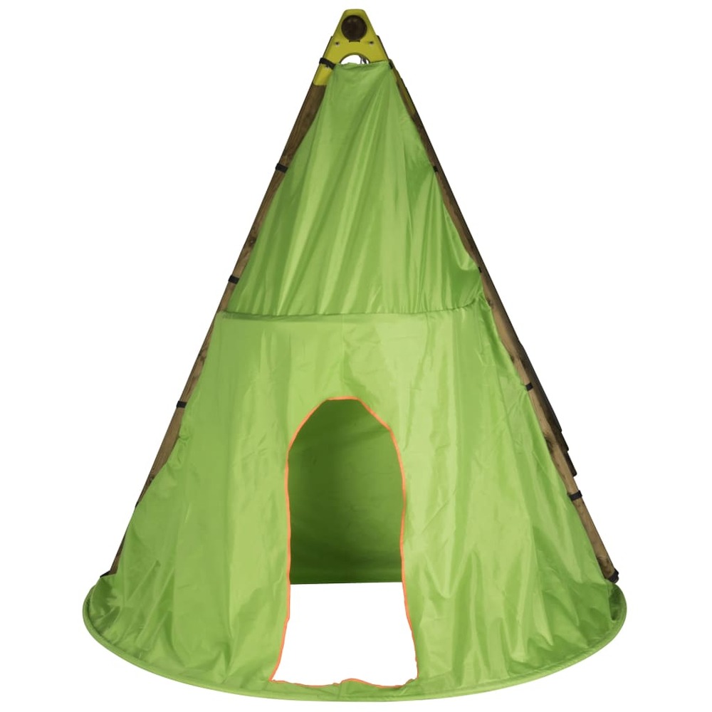 Tente de jeu tipi pour balançoire en bois 2,3 m j-jou058