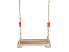 Balançoire en bois réglable pour portique de 2,50 à 3,50 m - soulet