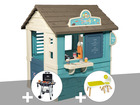 Cabane enfant sweety corner smoby + barbecue + table + 2 chaises