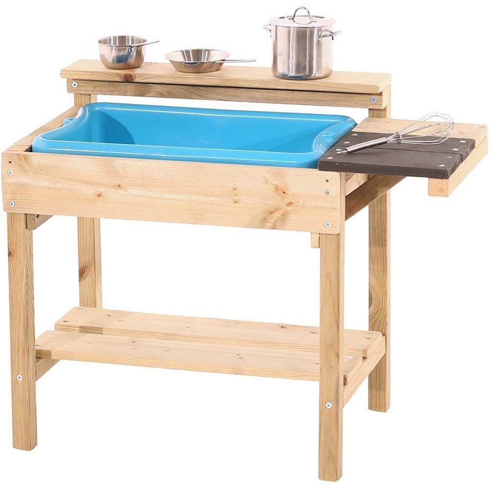 Cuisine d'été en bois pour enfants muddy cook