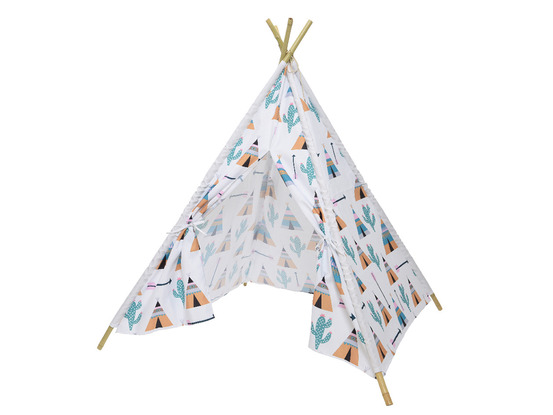 Tipi enfant motifs cactus