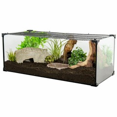 Terrarium pour tortues de terre karapas 112 litres