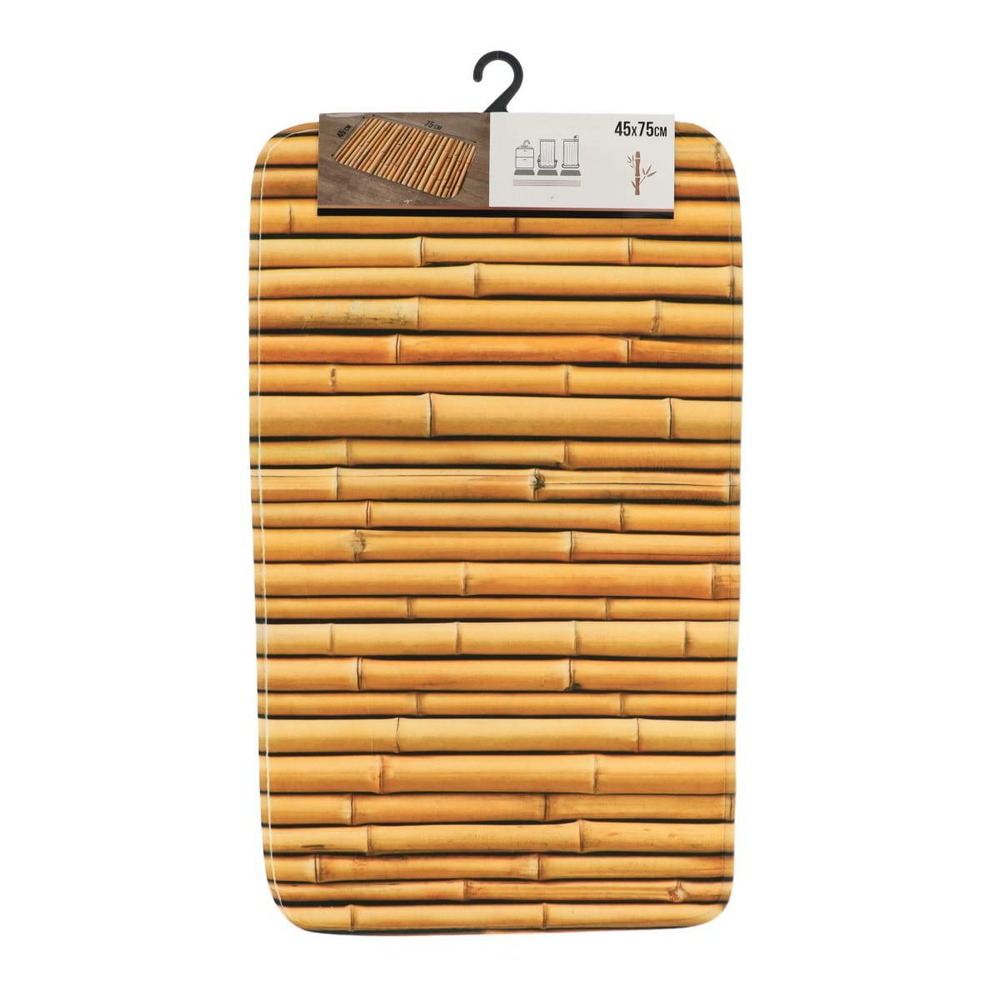 Tapis microfibre imprime 45x75 cm - mekong