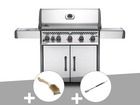Barbecue à gaz  rogue xt 625 sib + brosse à grill + pince auto-verrouillable