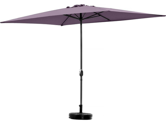 Parasol rectangulaire inclinable
