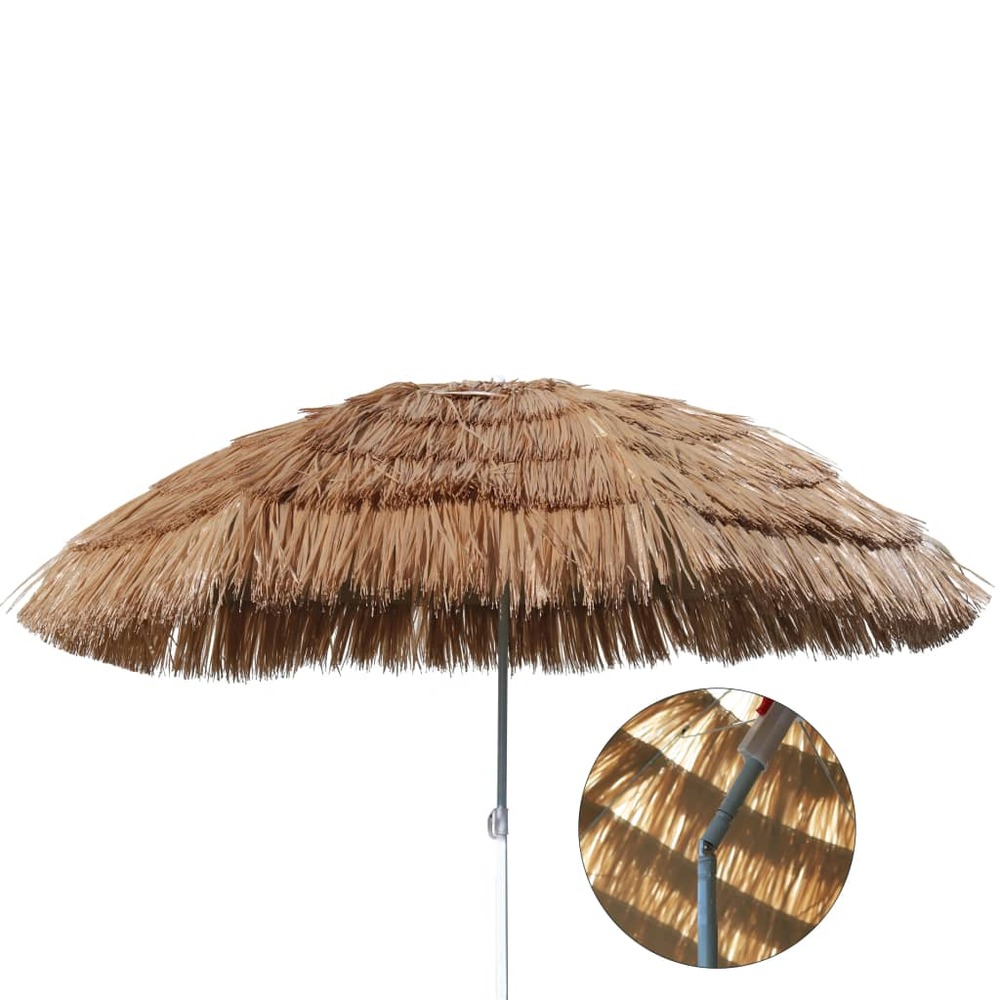 Parasol de plage Hawaï 160 cm Beige Truffaut