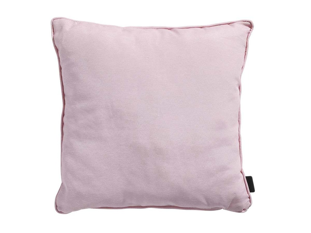 Coussin déco pour salon de jardin panama soft pink 45 x 45 cm
