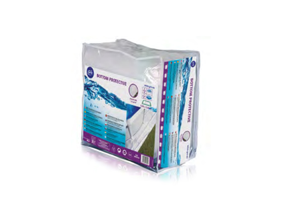 Tapis de sol pour piscine acier ovale 10,20 x 5,75 m